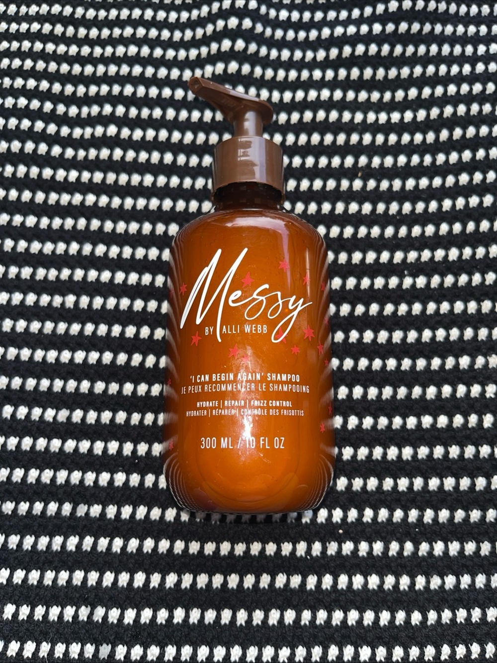Messy by Alli‎ Webb I Can Begin Again Shampoo 10 fl oz Hydrate Repair Frizz
